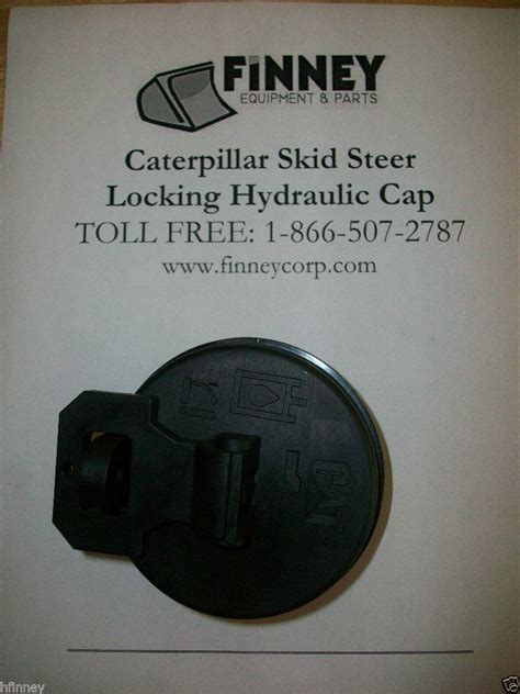 cat skid steer hydraulic oil cap for sale|one new hydraulic cap cat.